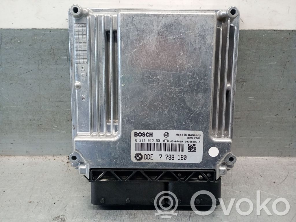 Engine control unit/module   7798180,0281012501BOSCH