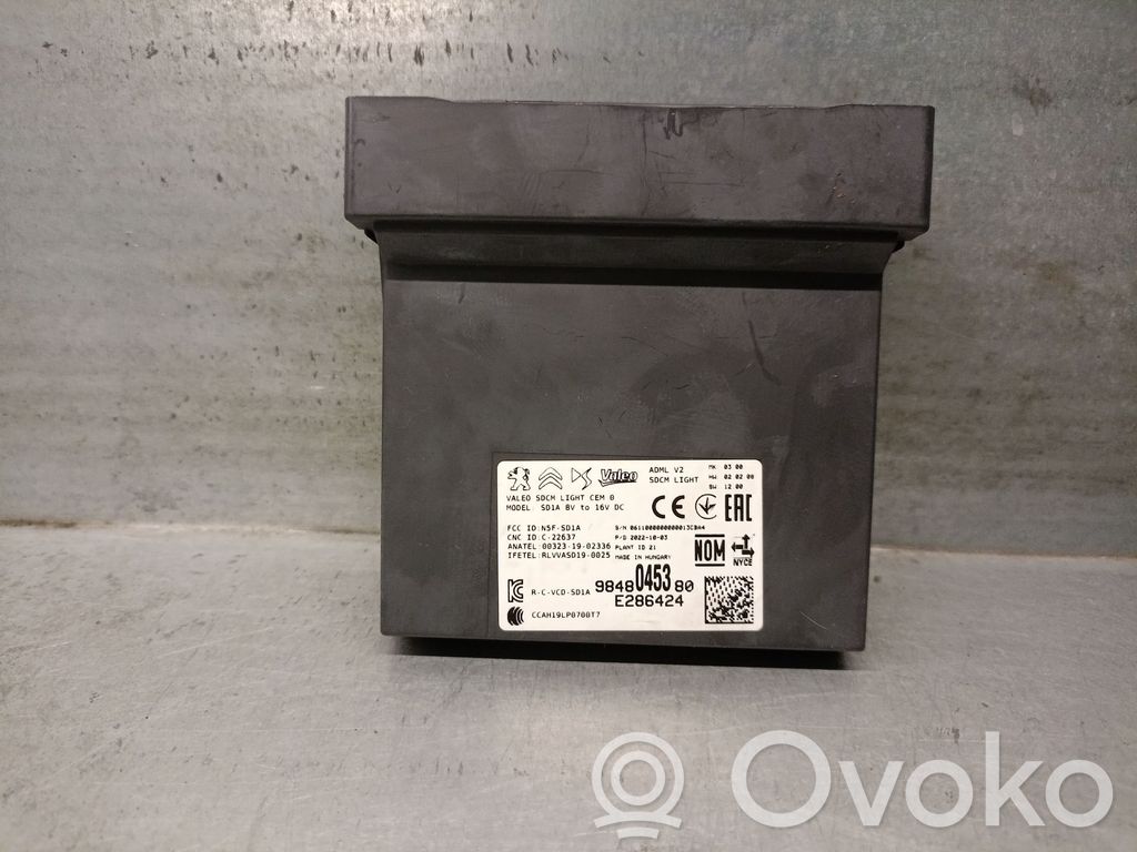 Alte unități/module de control   9848045380,E286424VALEO