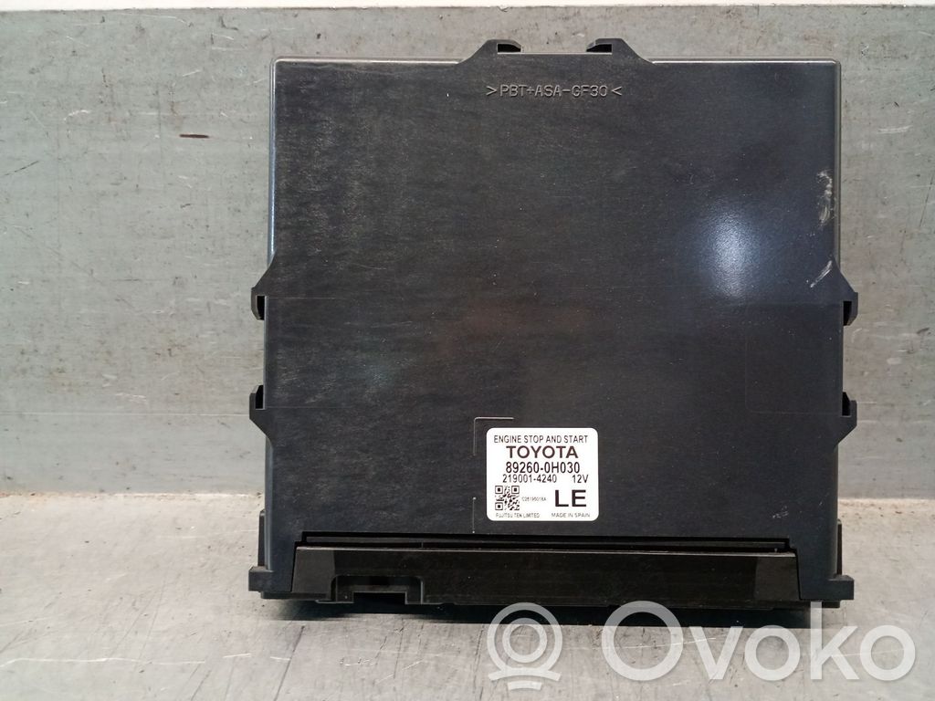 Citroen C1 Autres unités de commande / modules 