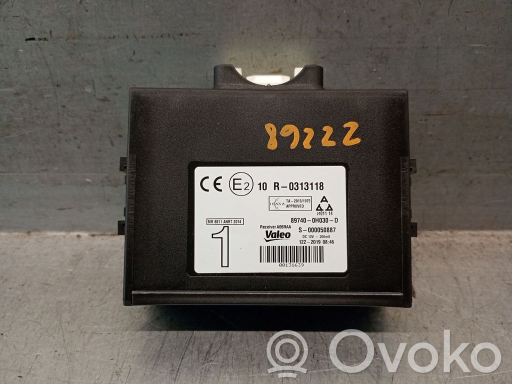 Sonstige Steuergeräte / Module   897400H030D,S000050887VALEO
