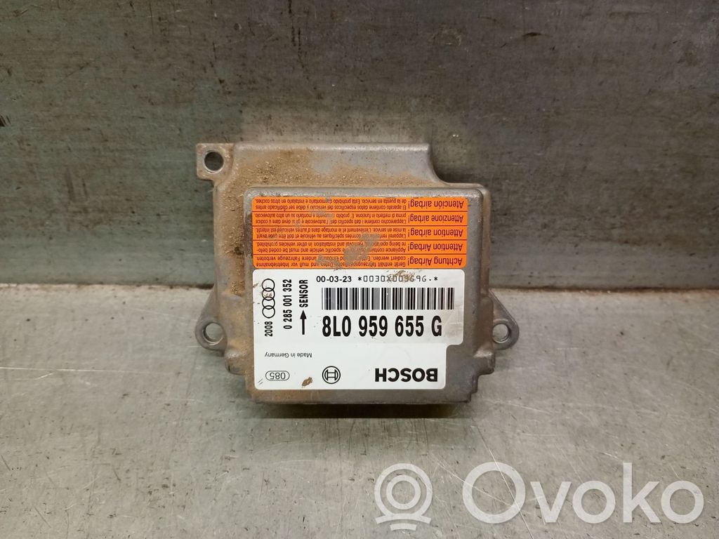 Audi A3 S3 8L Unitate/modul de comandă airbaguri 