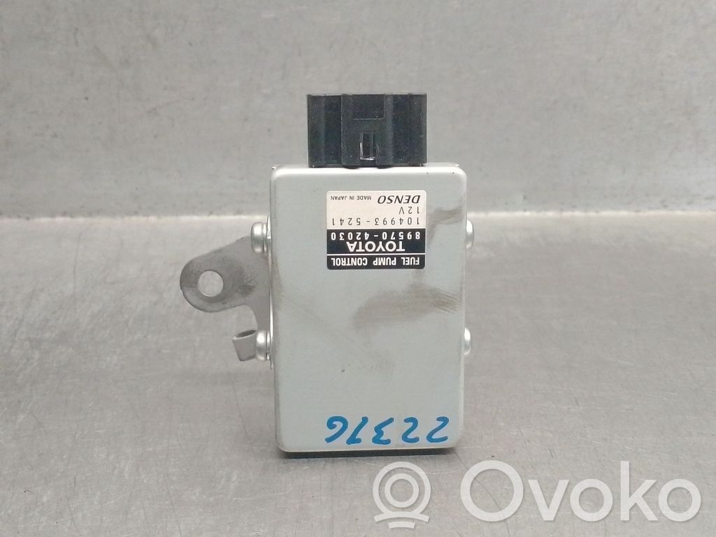 Toyota RAV 4 (XA40) Alte unități/module de control