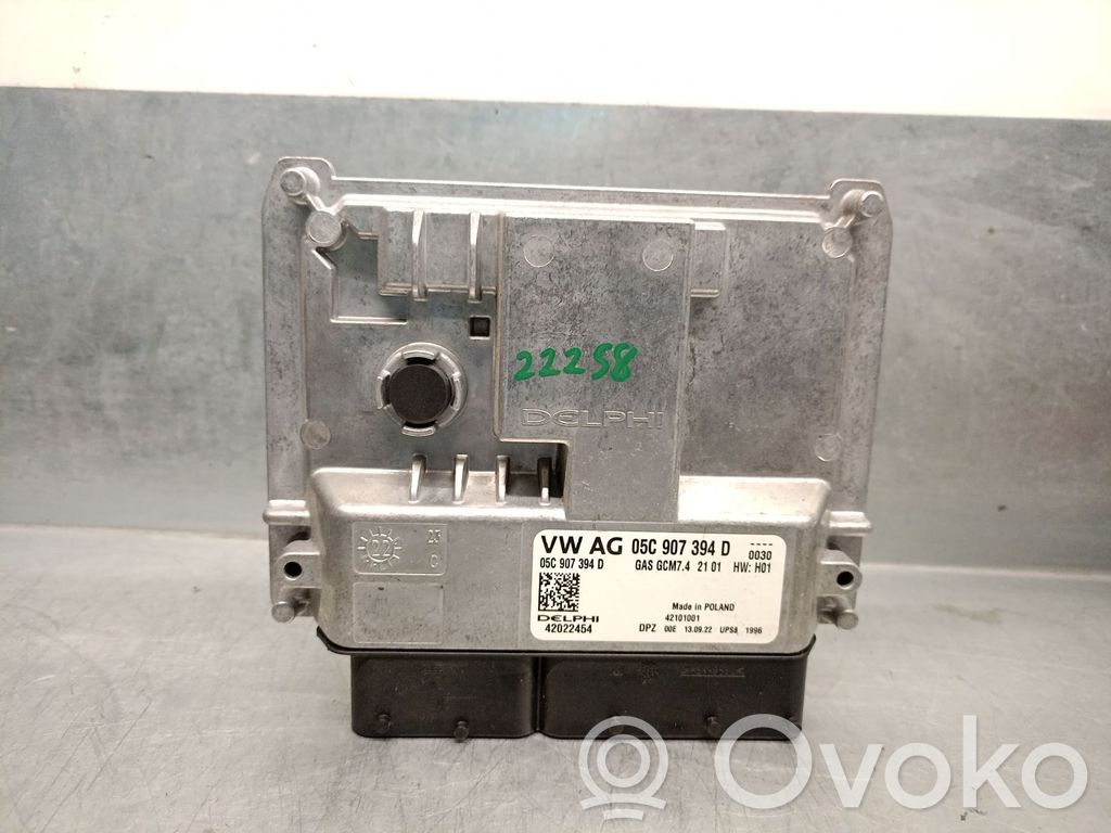 Unidad de control/módulo del motor   05C907394D,DELPHI