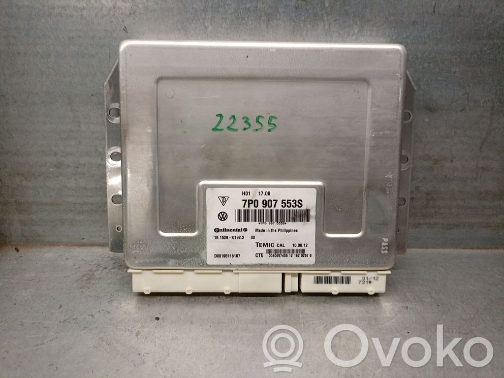 Porsche Cayenne (92A) Autres unités de commande / modules 