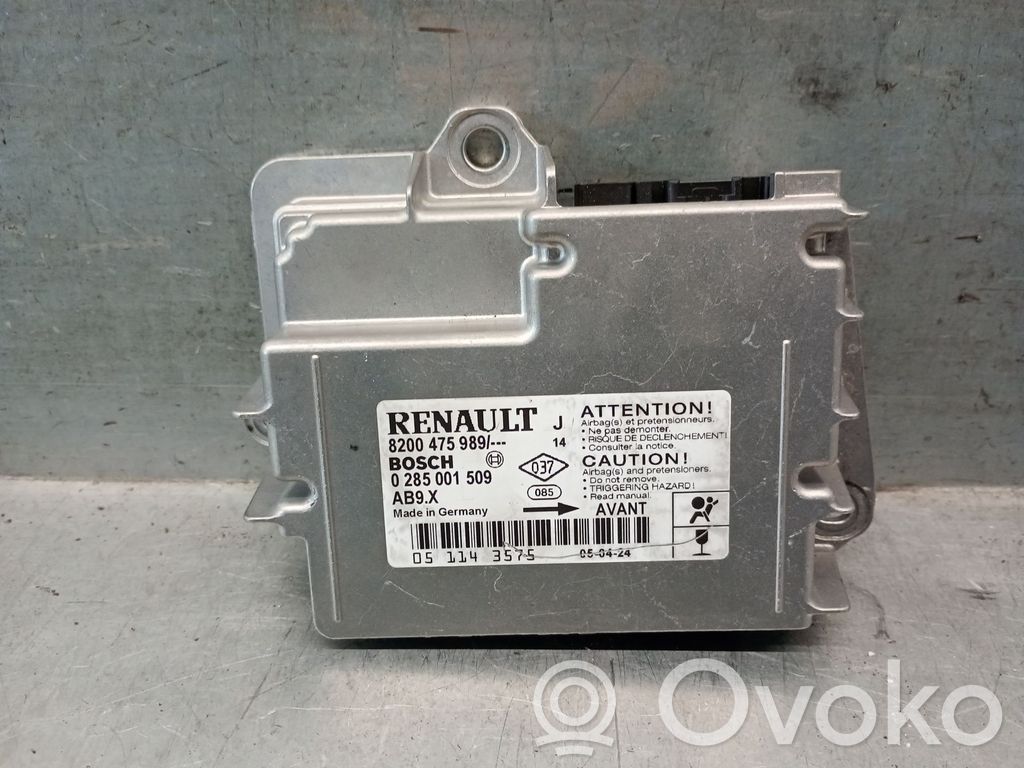 Renault Modus Airbag control unit/module 