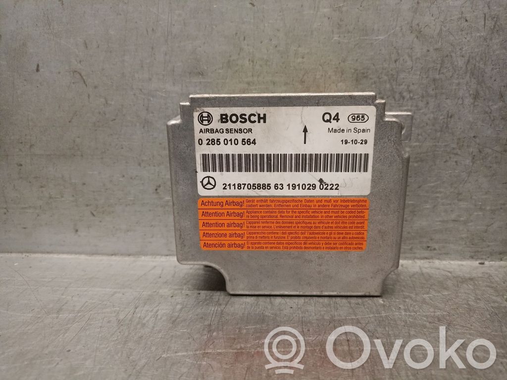 Mercedes-Benz E W211 Centralina/modulo airbag 