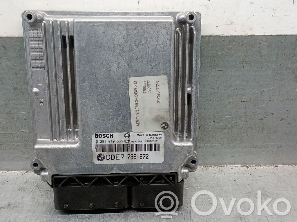 Moottorin ohjainlaite/moduuli   DDE7789572,02814010565