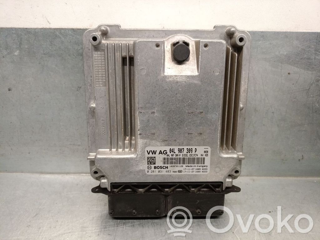 Sterownik / Moduł ECU   04L907309P,0281031483BOSCH