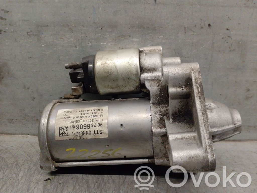 Motor de arranque   9675660680,9675660680,0001174601BOSCH