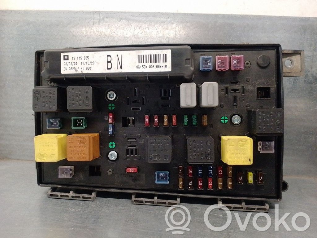 Opel Astra G Fuse box set 