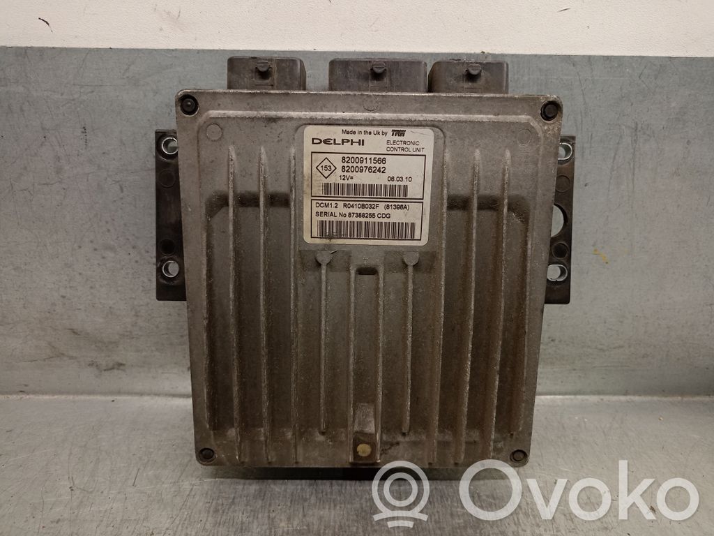 Engine control unit/module   8200911566,R0410B032FDELPHI