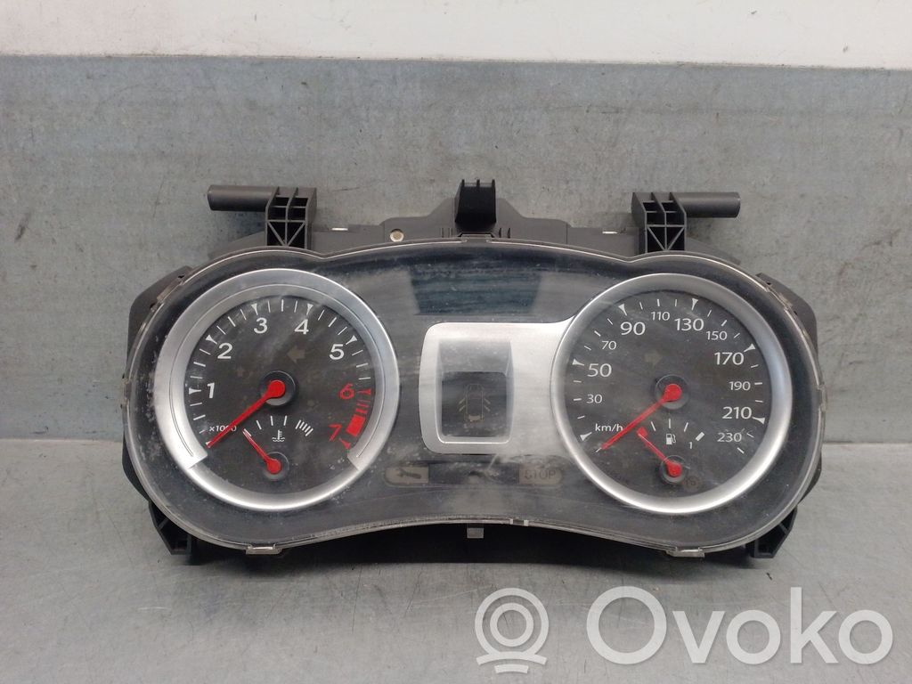 Renault Clio III Velocímetro (tablero de instrumentos) 