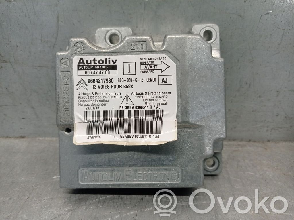 Citroen C4 Grand Picasso Centralina/modulo airbag