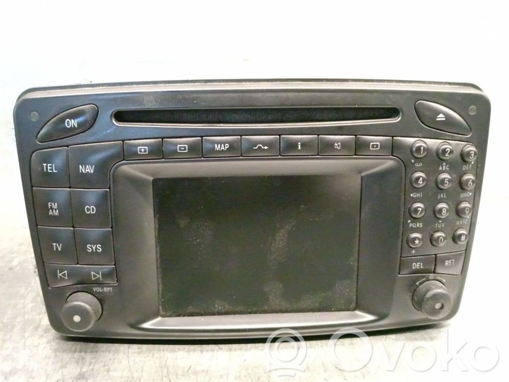 Mercedes-Benz CLK A209 C209 Moduł / Sterownik dziku audio HiFi 