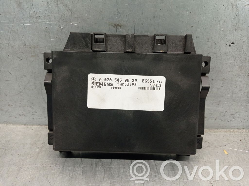 Mercedes-Benz E W210 Unidad de control/módulo de la caja de cambios