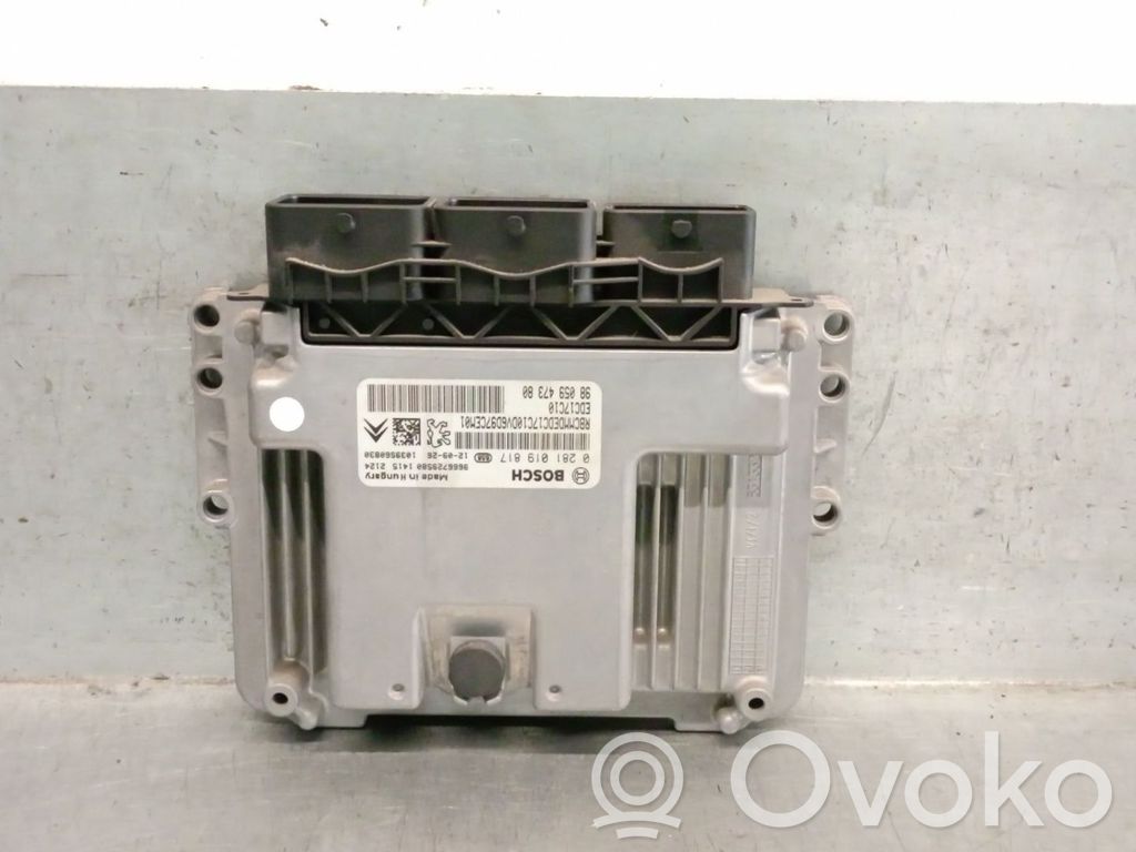 Sterownik / Moduł ECU   9805947380,0281019817BOSCH