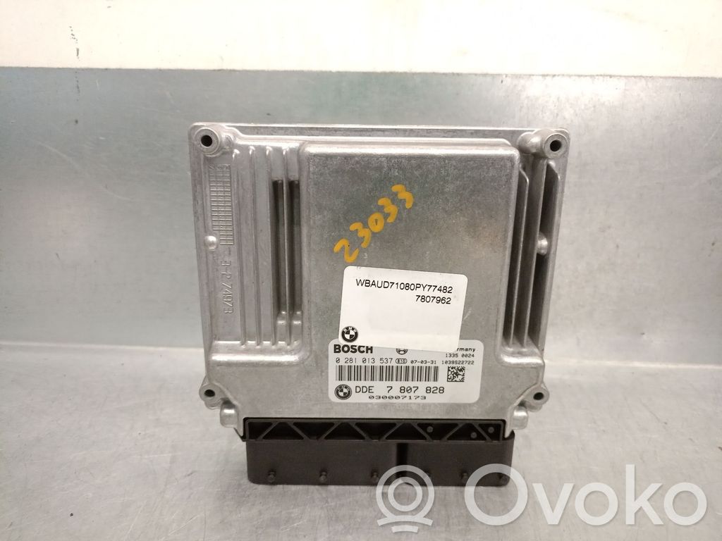 Engine control unit/module   7807828,0281013537BOSCH