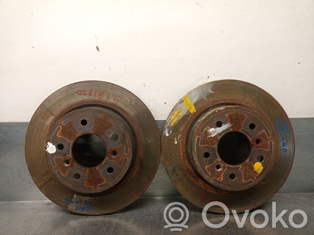Nissan Qashqai Disque de frein arrière