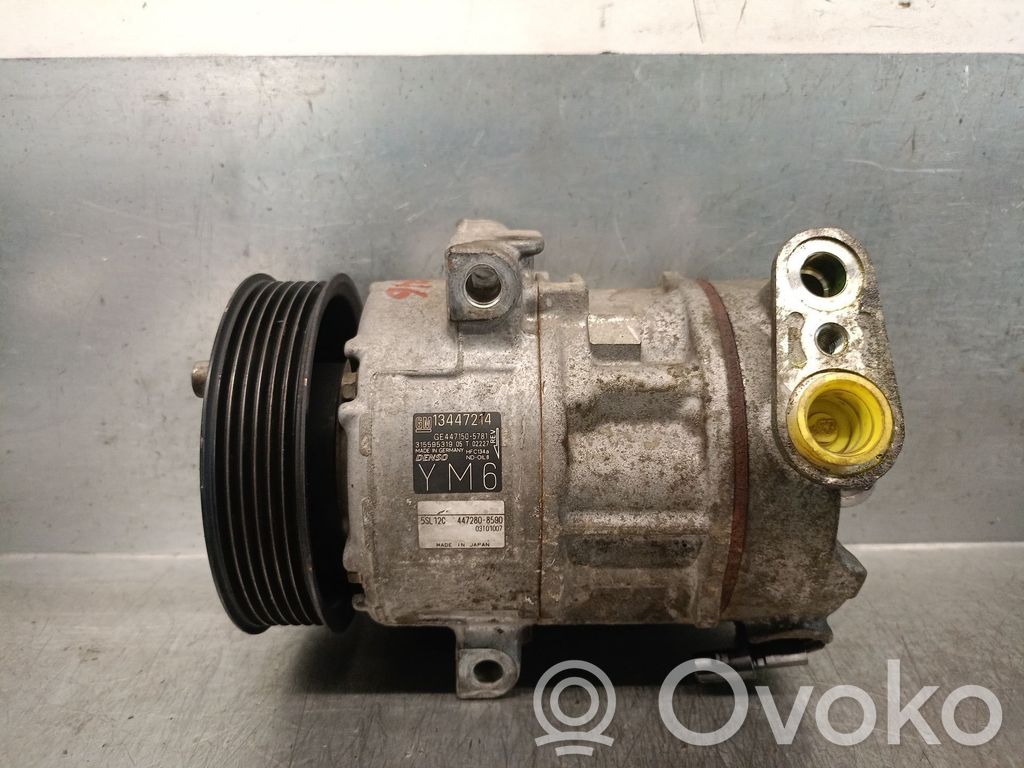 Kompresor / Sprężarka klimatyzacji A/C   13447214,1854450,4471505781DENSO