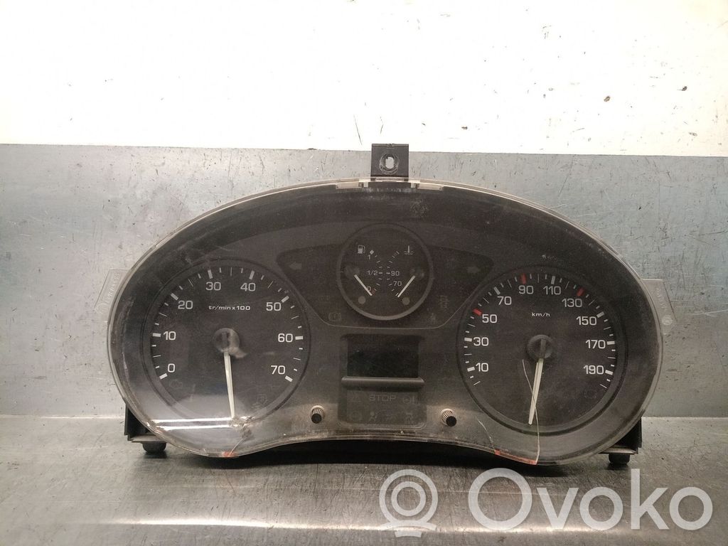 Fiat Scudo Geschwindigkeitsmesser Cockpit 