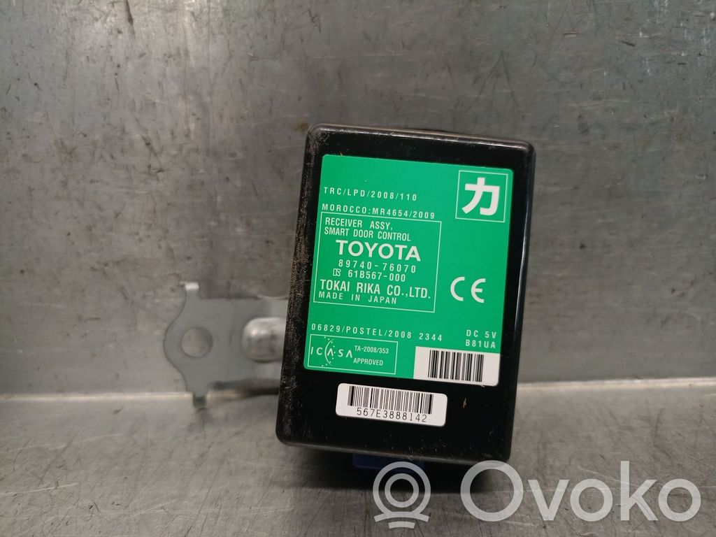 Lexus CT 200H Autres unités de commande / modules 