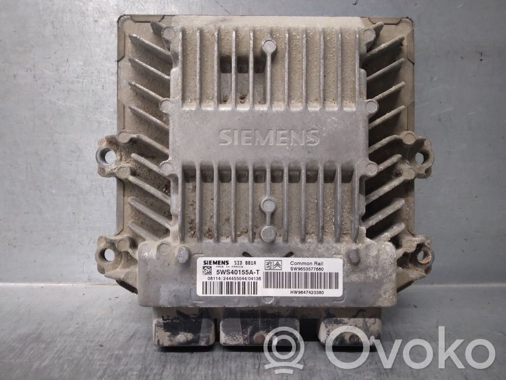 Citroen Berlingo Engine control unit/module 