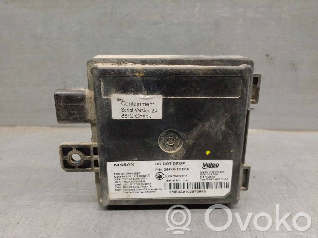 Infiniti EX Muut ohjainlaitteet/moduulit 