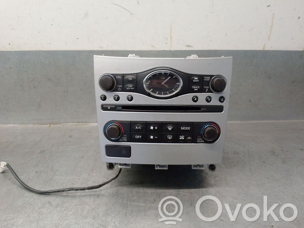 Infiniti EX Climate control unit 