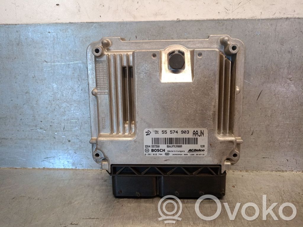 Engine control unit/module   55574903,0281016704BOSCH