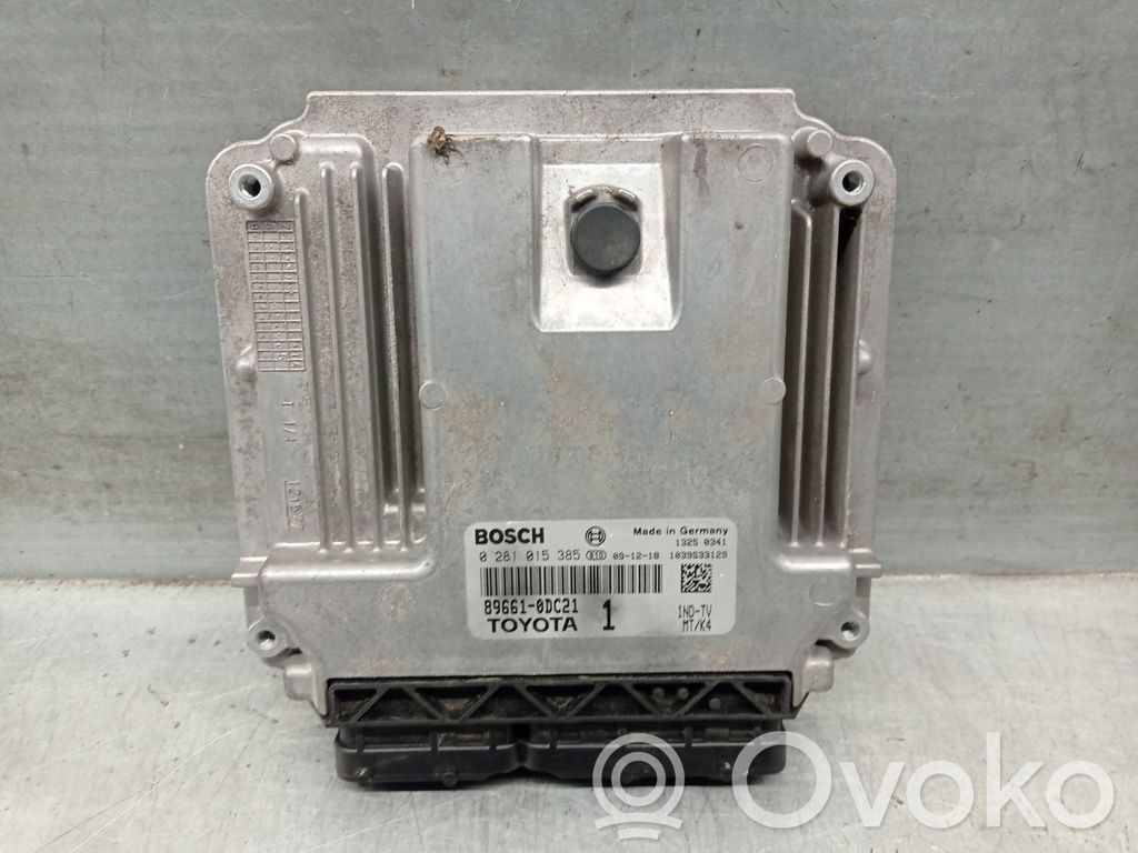 Toyota Yaris Engine control unit/module 