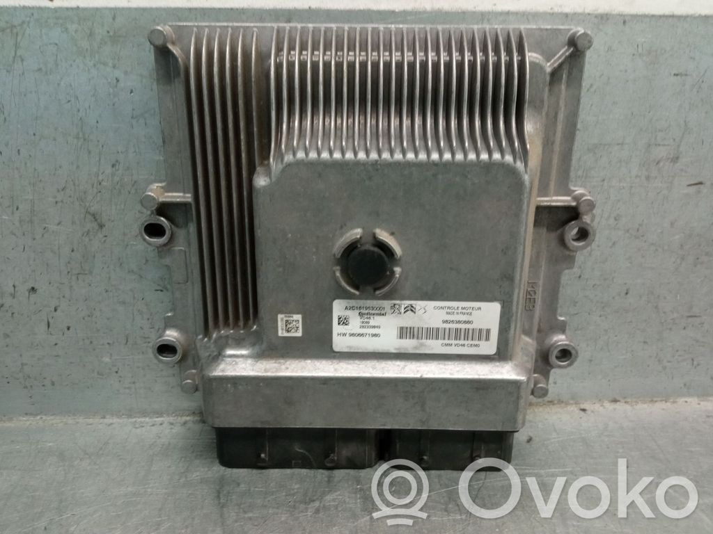Citroen C4 SpaceTourer Engine control unit/module 