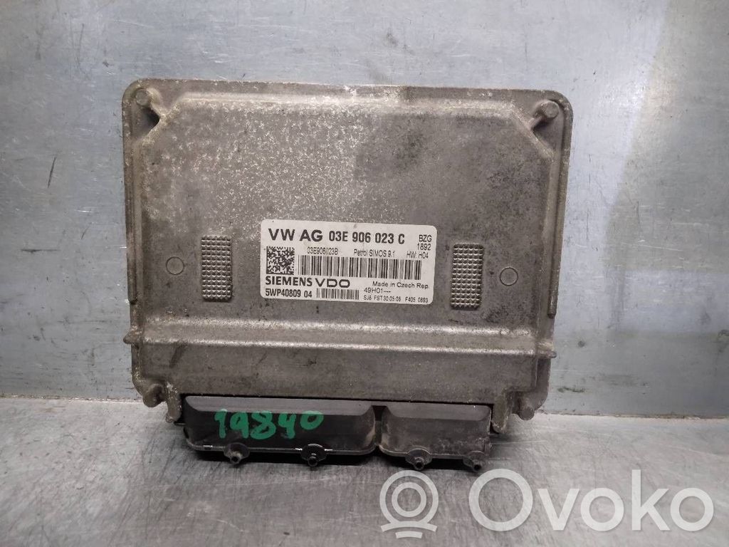 Engine control unit/module   03E906023C,03E906023B,SIEMENS