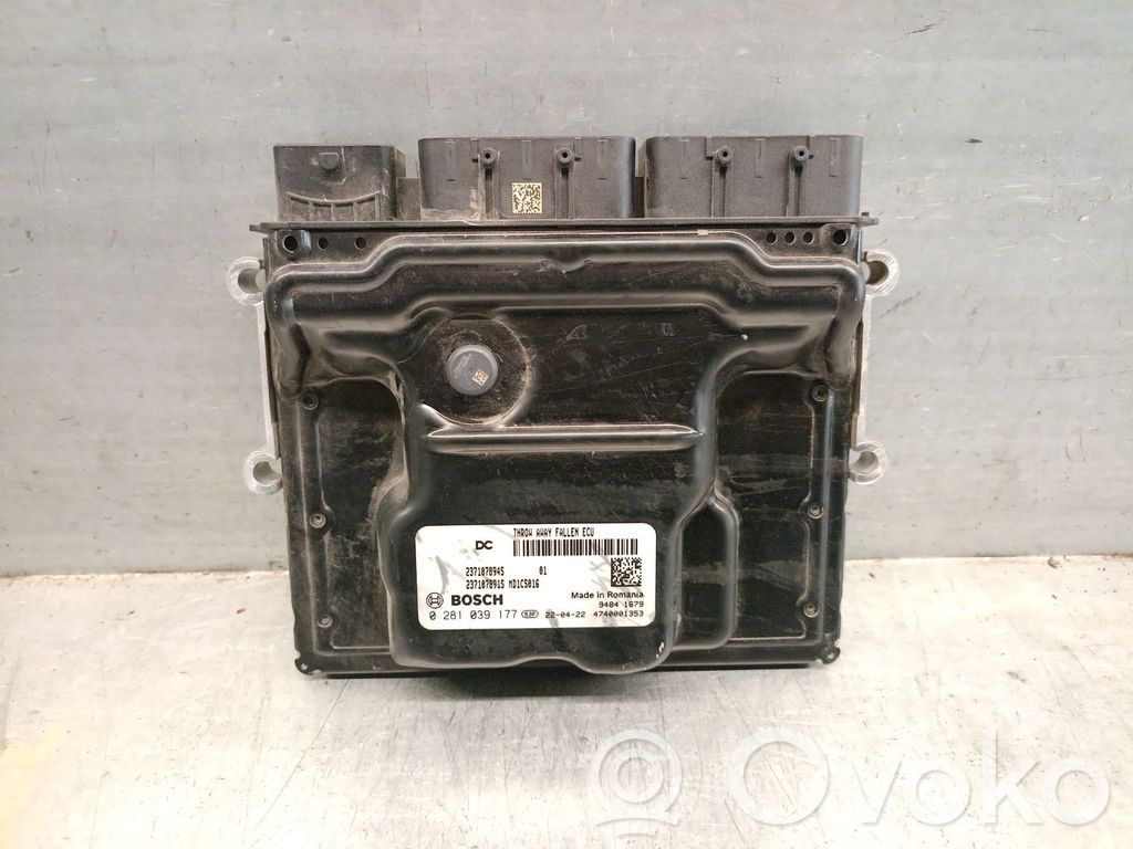 Sterownik / Moduł ECU   237107894S,0281039177BOSCH