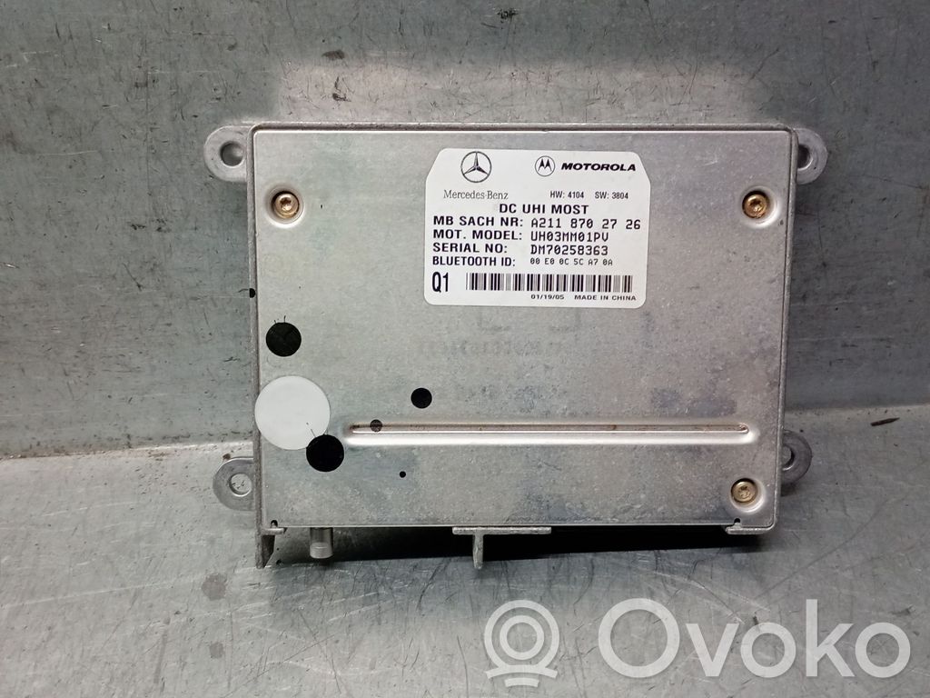 Mercedes-Benz ML W164 Alte unități/module de control 