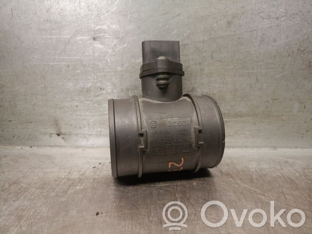 Ilmamassan virtausanturi   8Z0906461,8Z0906461,0281002610BOSCH