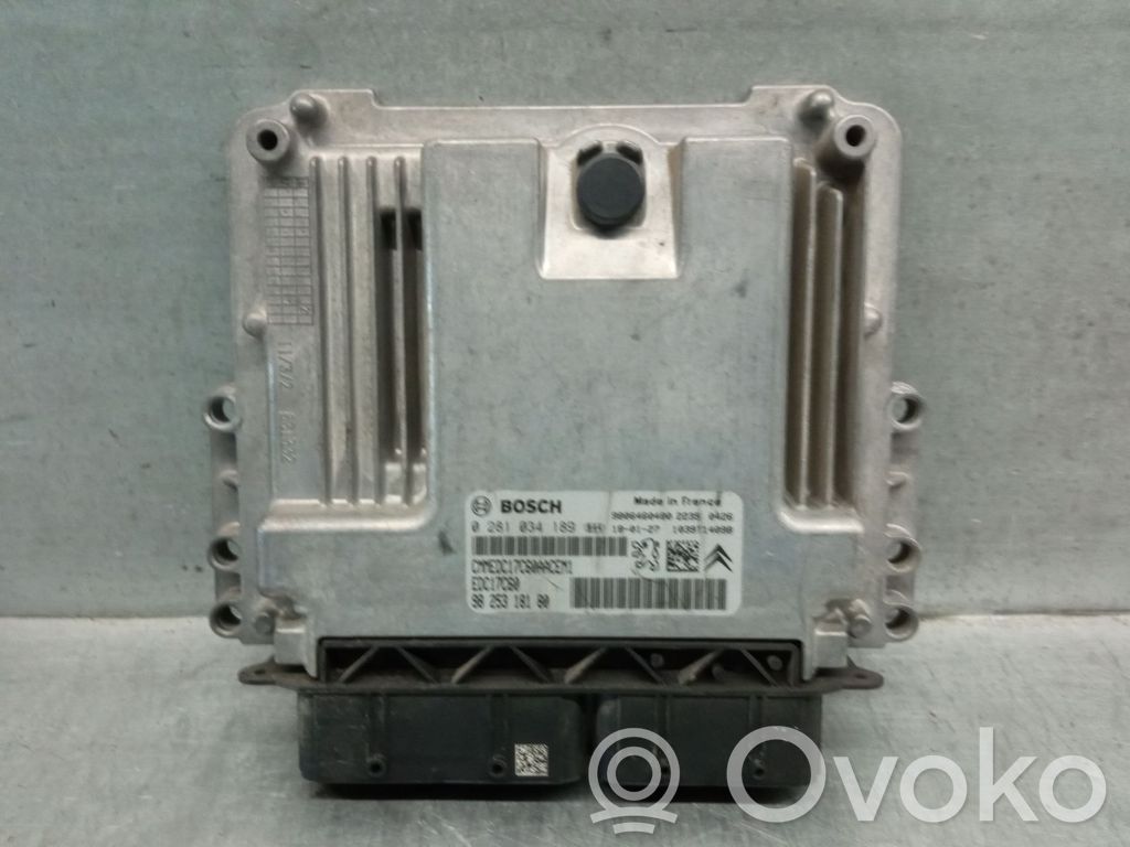 Citroen C4 SpaceTourer Sterownik / Moduł ECU