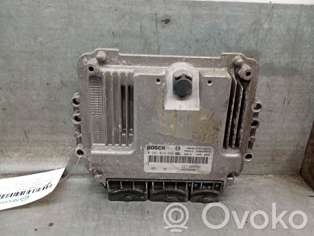 Unidad de control/módulo del motor   237100055R,0281014546BOSCH