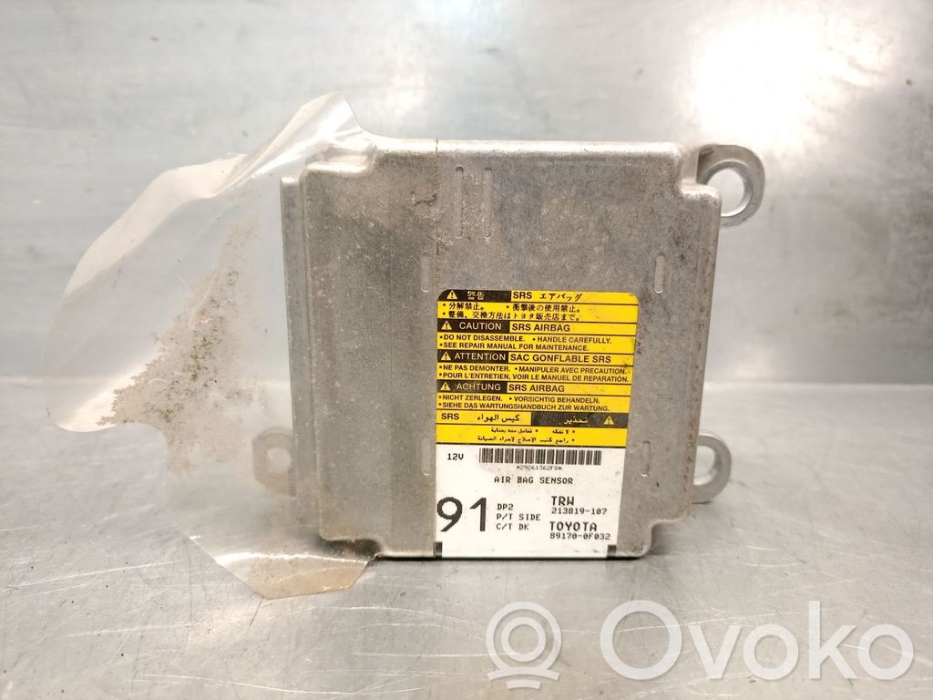 Unidad de control/módulo del Airbag   891700F032,213819107TRW