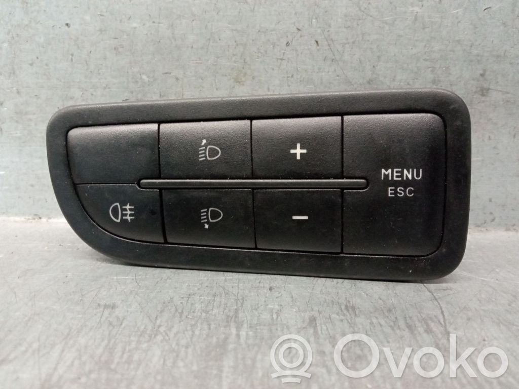 Peugeot Bipper Panel lighting control switch 