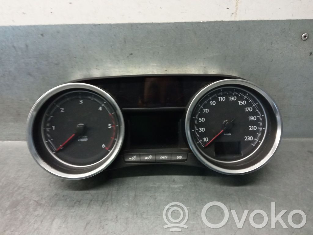 Peugeot 508 Tachimetro (quadro strumenti) 