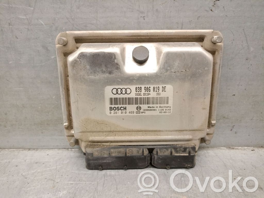 Unidad de control/módulo del motor   038906019DE,0281010469BOSCH