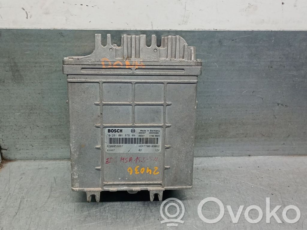 Engine control unit/module   8200059887,0281001878