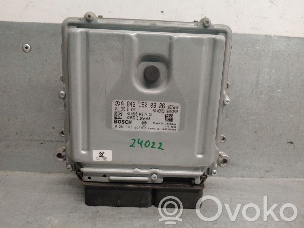 Mercedes-Benz C W204 Engine control unit/module 
