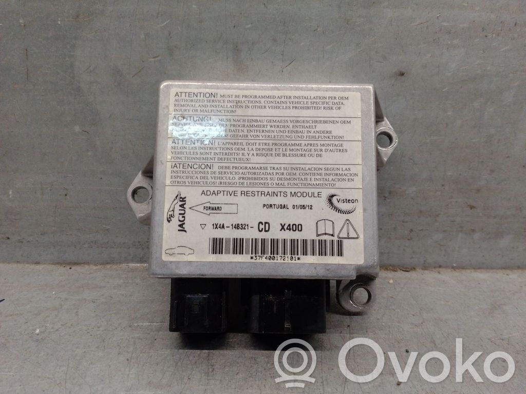 Airbag control unit/module   1X4A14B321CD,VISTEON