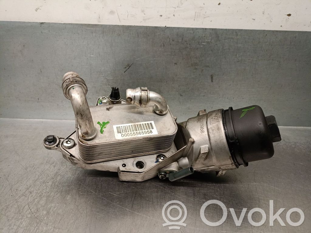 Saab 9-5 Oil filter mounting bracket 