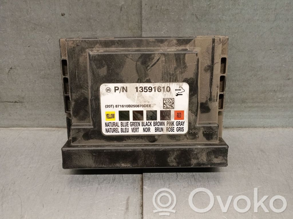 Opel Zafira C Autres unités de commande / modules 