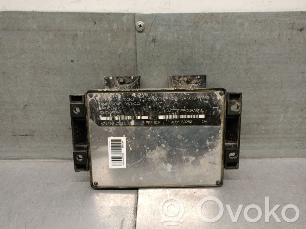 Engine control unit/module   9650360280