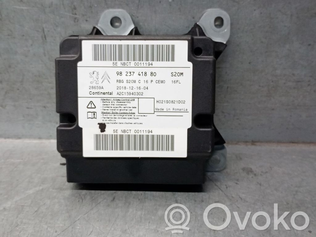 Citroen C5 Aircross Unitate/modul de comandă airbaguri 