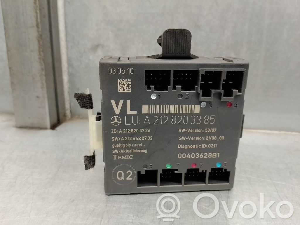 Mercedes-Benz C W204 Alte unități/module de control 