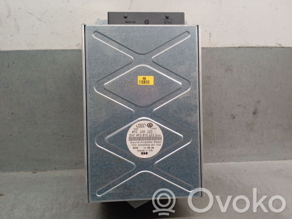 Audi A6 S6 C6 4F Amplificatore 